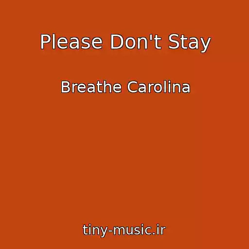 کاور آهنگ Please Don't Stay از Breathe Carolina