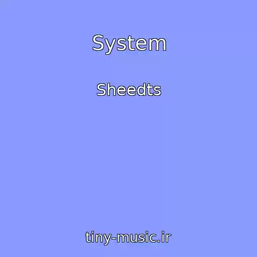 کاور آهنگ System از Sheedts