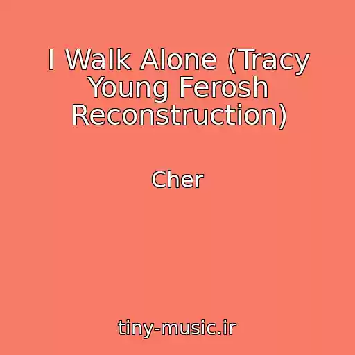 کاور آهنگ I Walk Alone (Tracy Young Ferosh Reconstruction) از Cher