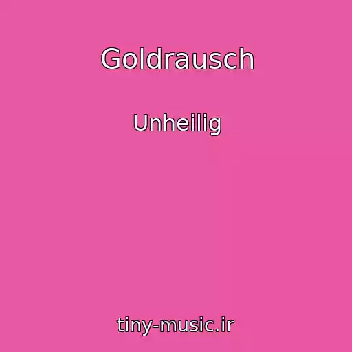 کاور آهنگ Goldrausch از Unheilig