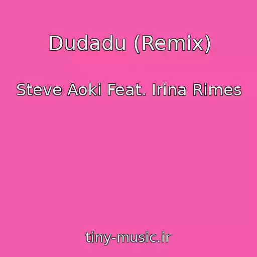 کاور آهنگ Dudadu (Remix) از Steve Aoki Feat. Irina Rimes