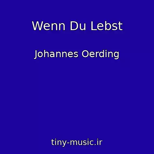 کاور آهنگ Wenn Du Lebst از Johannes Oerding