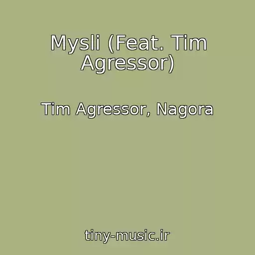 کاور آهنگ Mysli (Feat. Tim Agressor) از Tim Agressor, Nagora