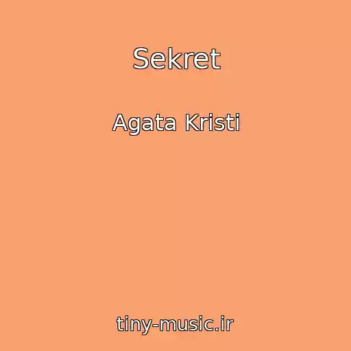 کاور آهنگ Sekret از Agata Kristi