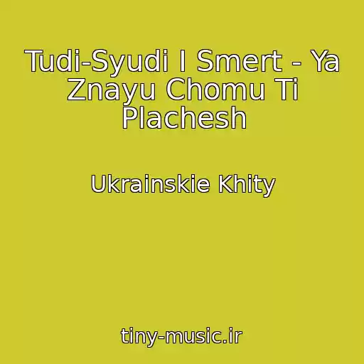 کاور آهنگ Tudi-Syudi І Smert - Ya Znayu Chomu Ti Plachesh از Ukrainskie Khity