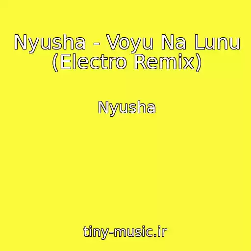کاور آهنگ Nyusha - Voyu Na Lunu (Electro Remix) از Nyusha