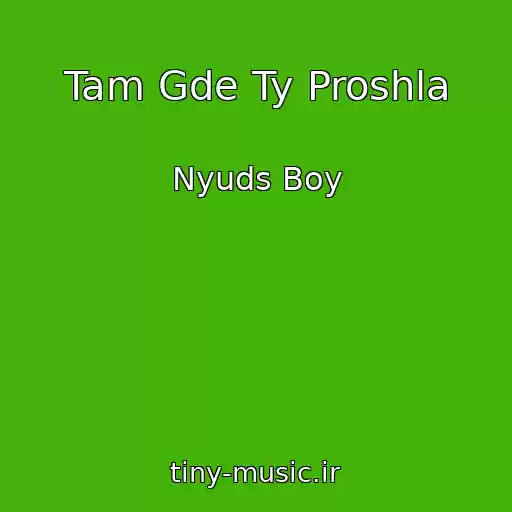 کاور آهنگ Tam Gde Ty Proshla از Nyuds Boy