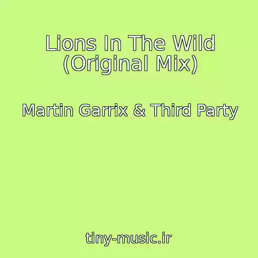 کاور آهنگ Lions In The Wild (Original Mix) از Martin Garrix & Third Party