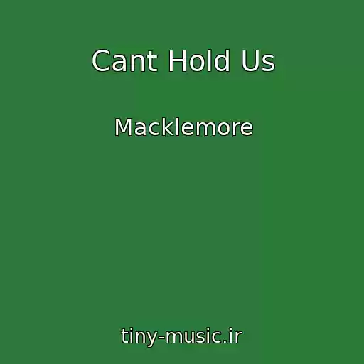 کاور آهنگ Cant Hold Us از Macklemore