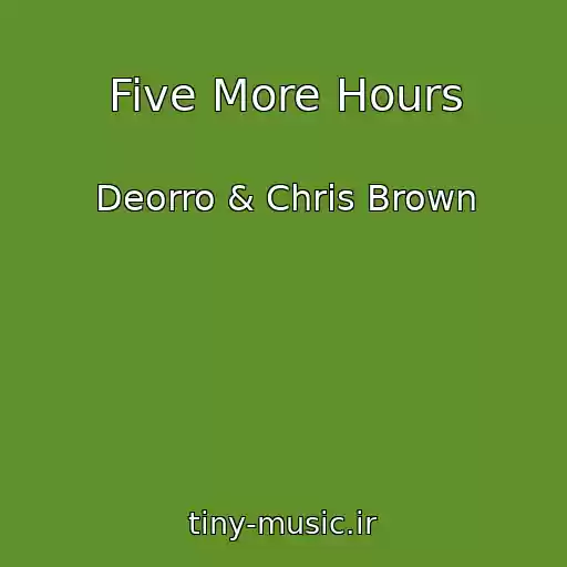 کاور آهنگ Five More Hours از Deorro & Chris Brown