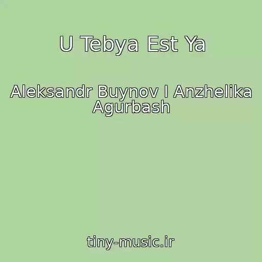 کاور آهنگ U Tebya Est Ya از Aleksandr Buynov I Anzhelika Agurbash