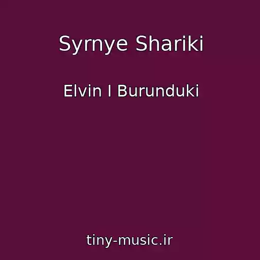 کاور آهنگ Syrnye Shariki از Elvin I Burunduki
