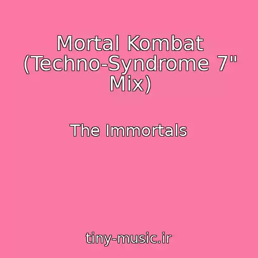 کاور آهنگ Mortal Kombat (Techno-Syndrome 7" Mix) از The Immortals