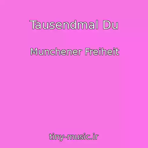 کاور آهنگ Tausendmal Du از Munchener Freiheit