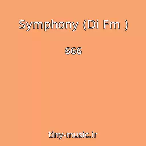 کاور آهنگ Symphony (Di Fm ) از 666