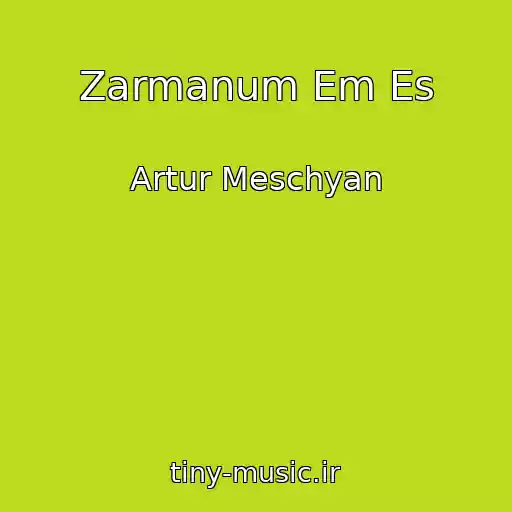 کاور آهنگ Zarmanum Em Es از Artur Meschyan