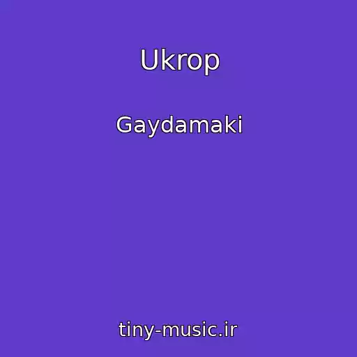 کاور آهنگ Ukrop از Gaydamaki
