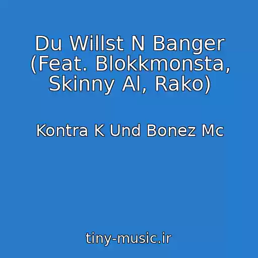 کاور آهنگ Du Willst N Banger (Feat. Blokkmonsta, Skinny Al, Rako) از Kontra K Und Bonez Mc