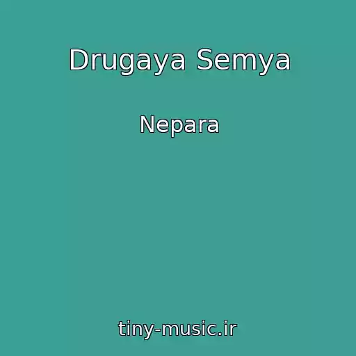 کاور آهنگ Drugaya Semya از Nepara