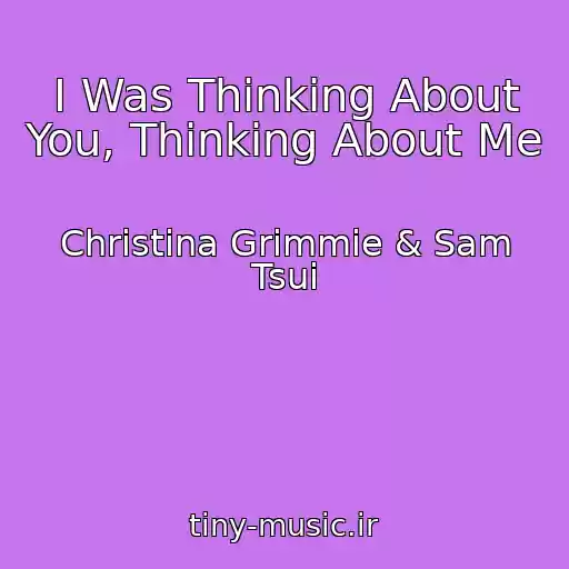 کاور آهنگ I Was Thinking About You, Thinking About Me از Christina Grimmie & Sam Tsui