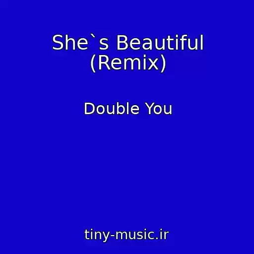 کاور آهنگ She`s Beautiful (Remix) از Double You