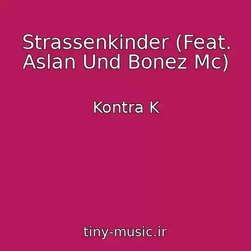 کاور آهنگ Strassenkinder (Feat. Aslan Und Bonez Mc) از Kontra K