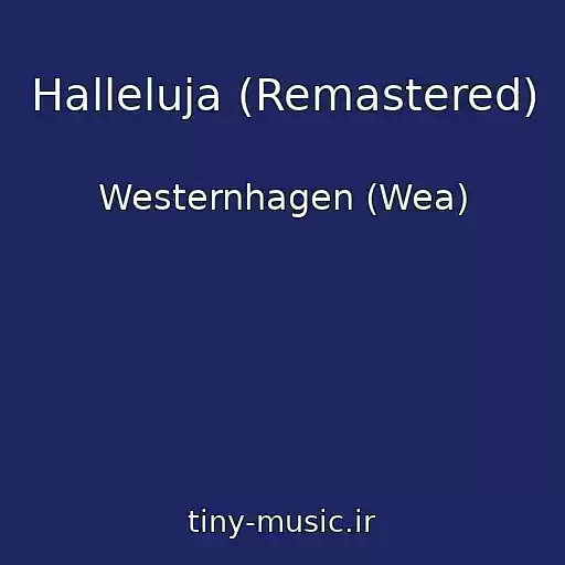 کاور آهنگ Halleluja (Remastered) از Westernhagen (Wea)