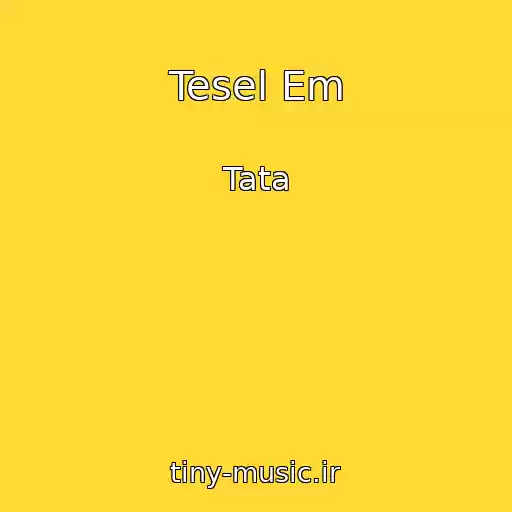 کاور آهنگ Tesel Em از Tata