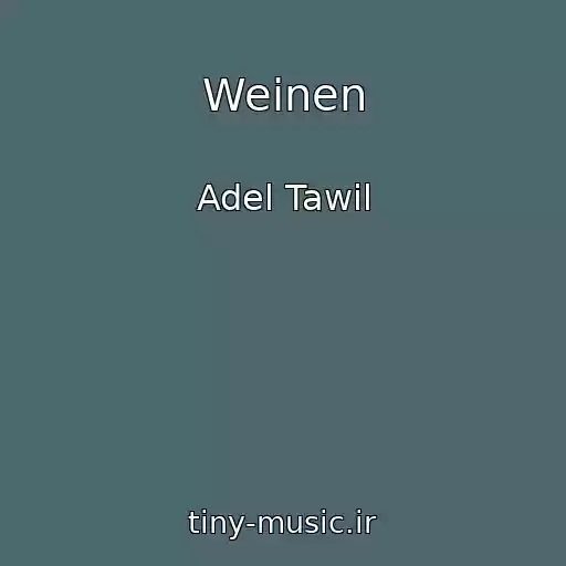 کاور آهنگ Weinen از Adel Tawil