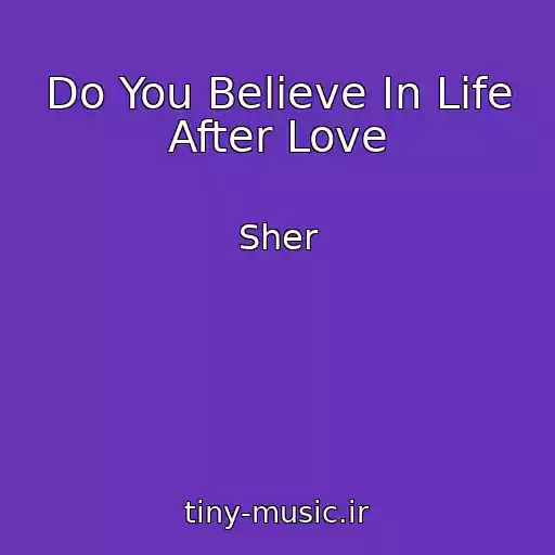 کاور آهنگ Do You Believe In Life After Love از Sher