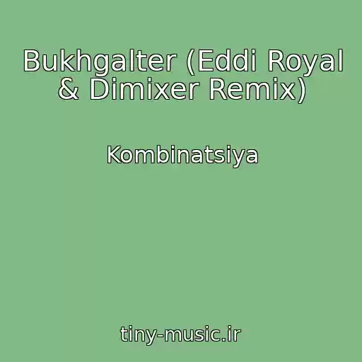 کاور آهنگ Bukhgalter (Eddi Royal & Dimixer Remix) از Kombinatsiya
