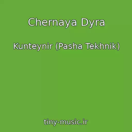 کاور آهنگ Chernaya Dyra از Kunteynir (Pasha Tekhnik)