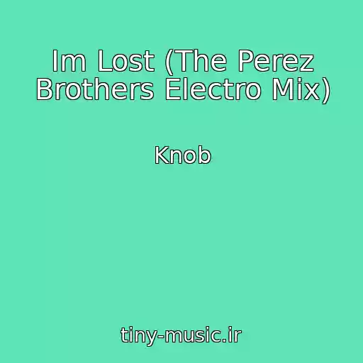 کاور آهنگ Im Lost (The Perez Brothers Electro Mix) از Knob
