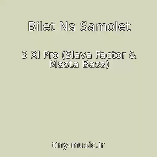 کاور آهنگ Bilet Na Samolet از 3 Xl Pro (Slava Factor & Masta Bass)