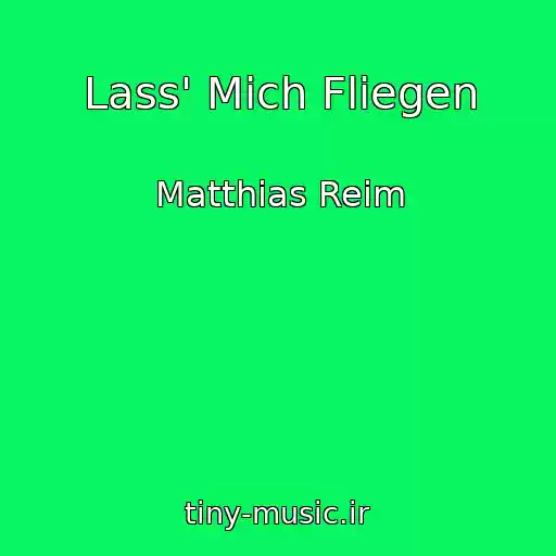 کاور آهنگ Lass' Mich Fliegen از Matthias Reim