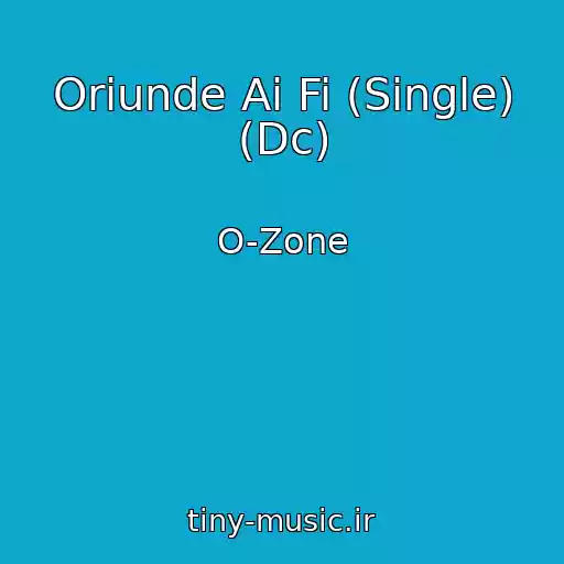 کاور آهنگ Oriunde Ai Fi (Single) (Dc) از O-Zone