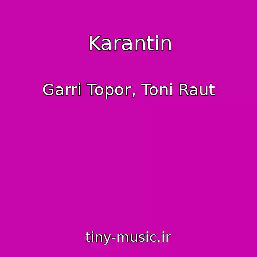 کاور آهنگ Karantin از Garri Topor, Toni Raut