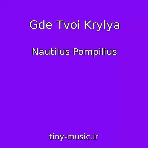 کاور آهنگ Gde Tvoi Krylya از Nautilus Pompilius