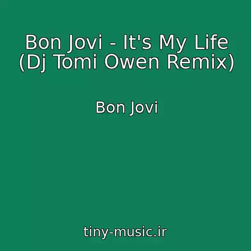 کاور آهنگ Bon Jovi - It's My Life (Dj Tomi Owen Remix) از Bon Jovi