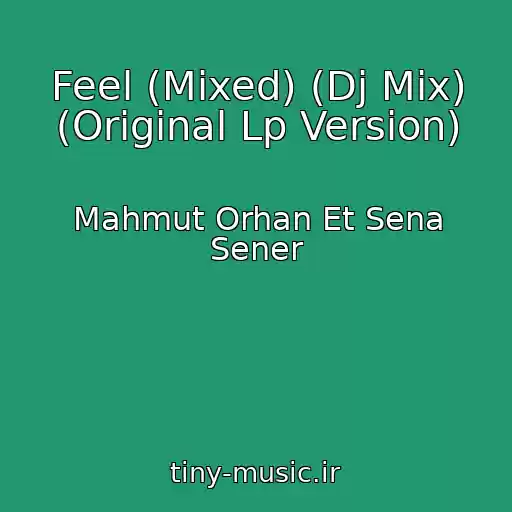 کاور آهنگ Feel (Mixed) (Dj Mix) (Original Lp Version) از Mahmut Orhan Et Sena Sener