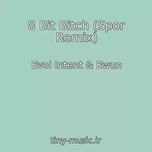 کاور آهنگ 8 Bit Bitch (Spor Remix) از Evol Intent & Ewun