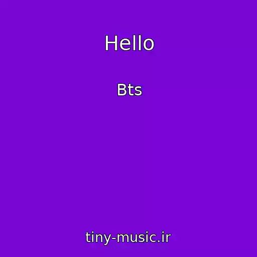 کاور آهنگ Hello از Bts