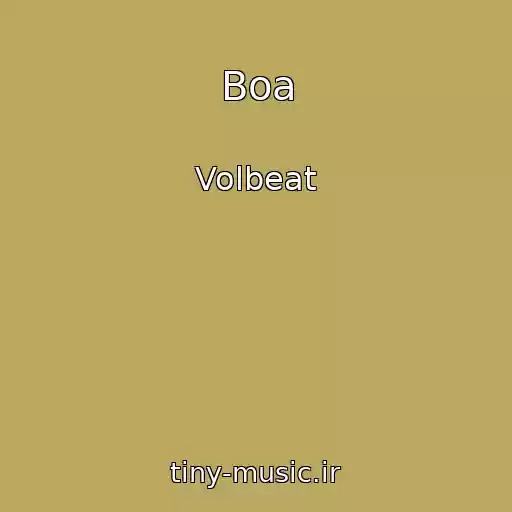 کاور آهنگ Boa از Volbeat