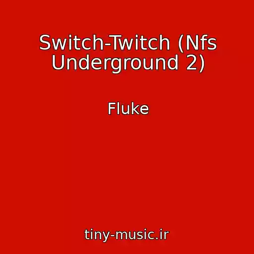 کاور آهنگ Switch-Twitch (Nfs Underground 2) از Fluke