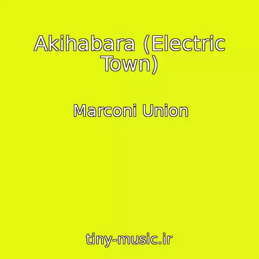 کاور آهنگ Akihabara (Electric Town) از Marconi Union