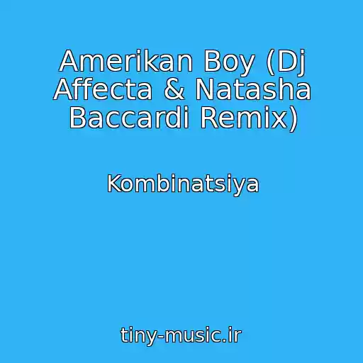 کاور آهنگ Amerikan Boy (Dj Affecta & Natasha Baccardi Remix) از Kombinatsiya