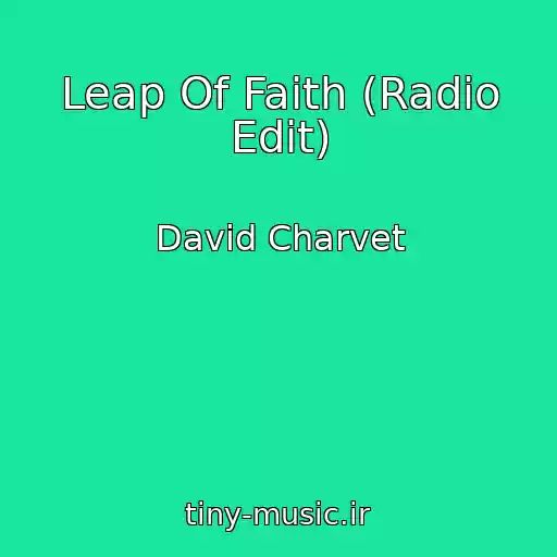 کاور آهنگ Leap Of Faith (Radio Edit) از David Charvet