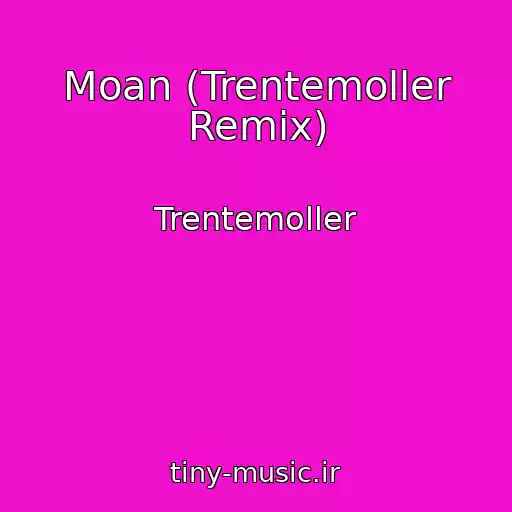 کاور آهنگ Moan (Trentemoller Remix) از Trentemoller