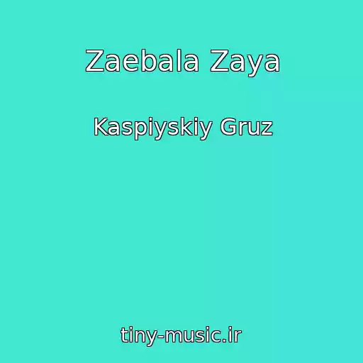 کاور آهنگ Zaebala Zaya از Kaspiyskiy Gruz
