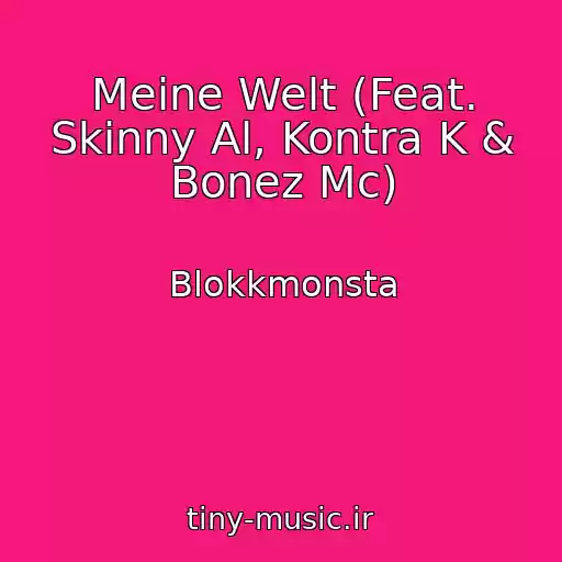 کاور آهنگ Meine Welt (Feat. Skinny Al, Kontra K & Bonez Mc) از Blokkmonsta